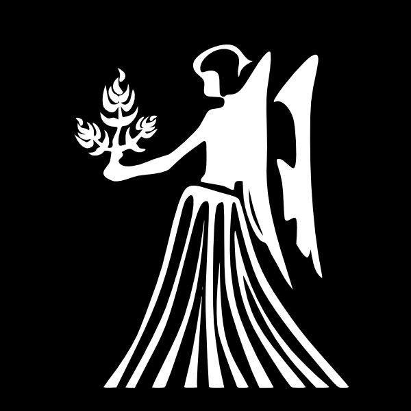 VIRGO Woman Zodiac Astrology Sign Vinyl Decal Car Wall Sticker CHOOSE SIZE COL