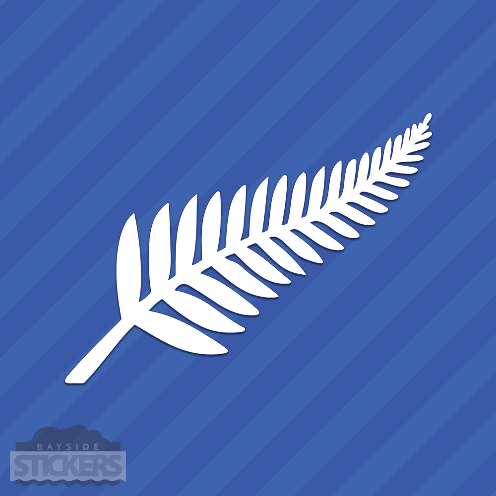 New Zealand Silver Fern Vinyl Decal Sticker Kiwi