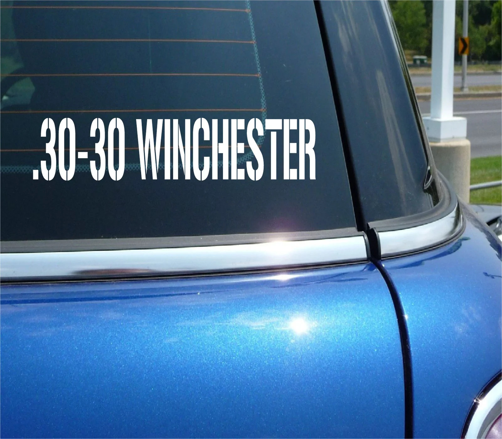 .30-30 WINCHESTER VINYL DECAL STICKER FOR AMMO CAN BULLET BOX CALIBER RIFLE