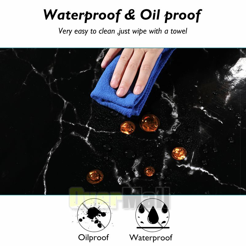 Marble Contact Paper 23.6″ *118″ Self Adhesive Wallpaper Roll for Countertop