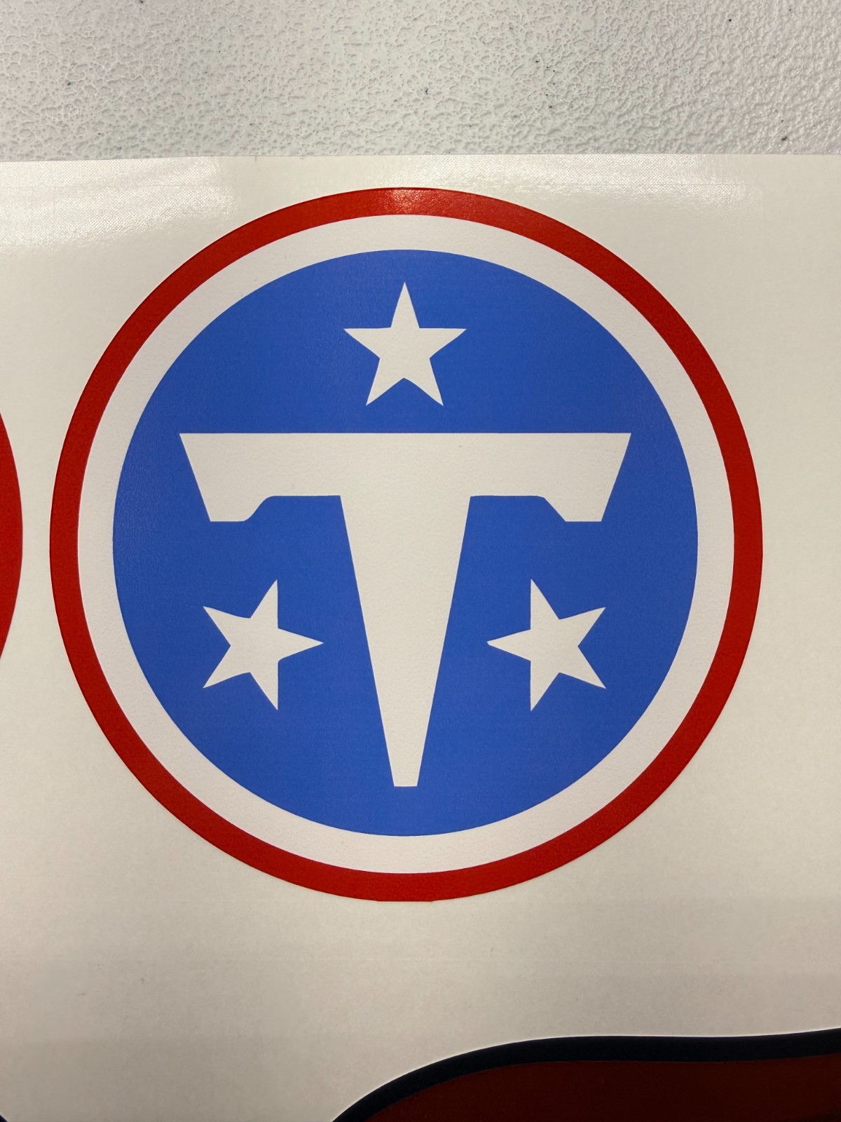 Tennessee Titans Alternate Logo New Decal Pick Your Size!