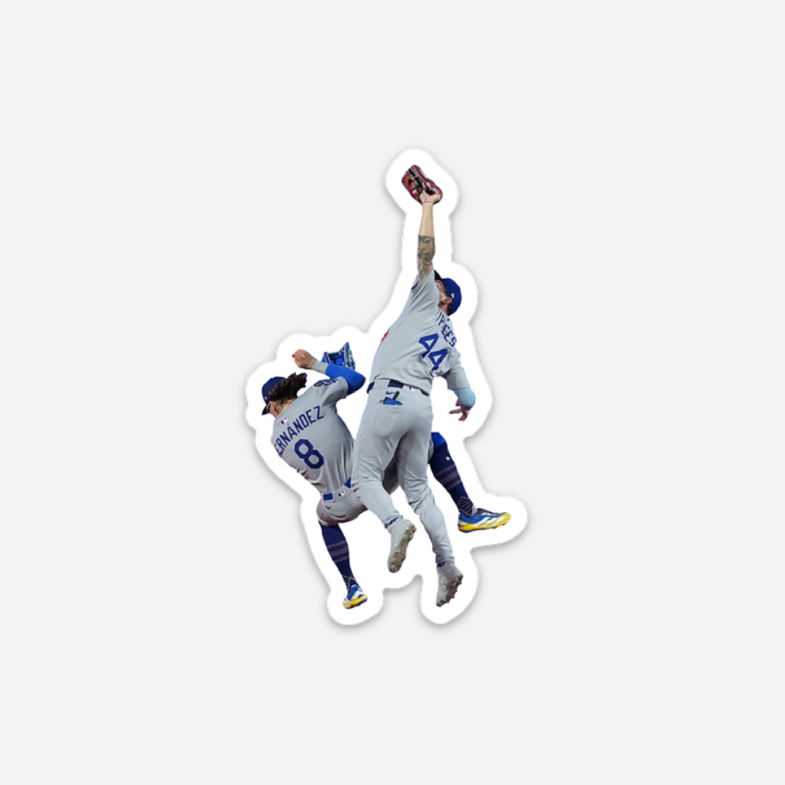 3″ Dodgers Sticker The Catch Vinyl Decal World Series 2025 Matte Finish
