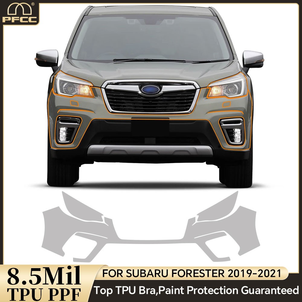 For Subaru Forester 2019-2021 Full Car Precut Paint Protection Film Clear PPF