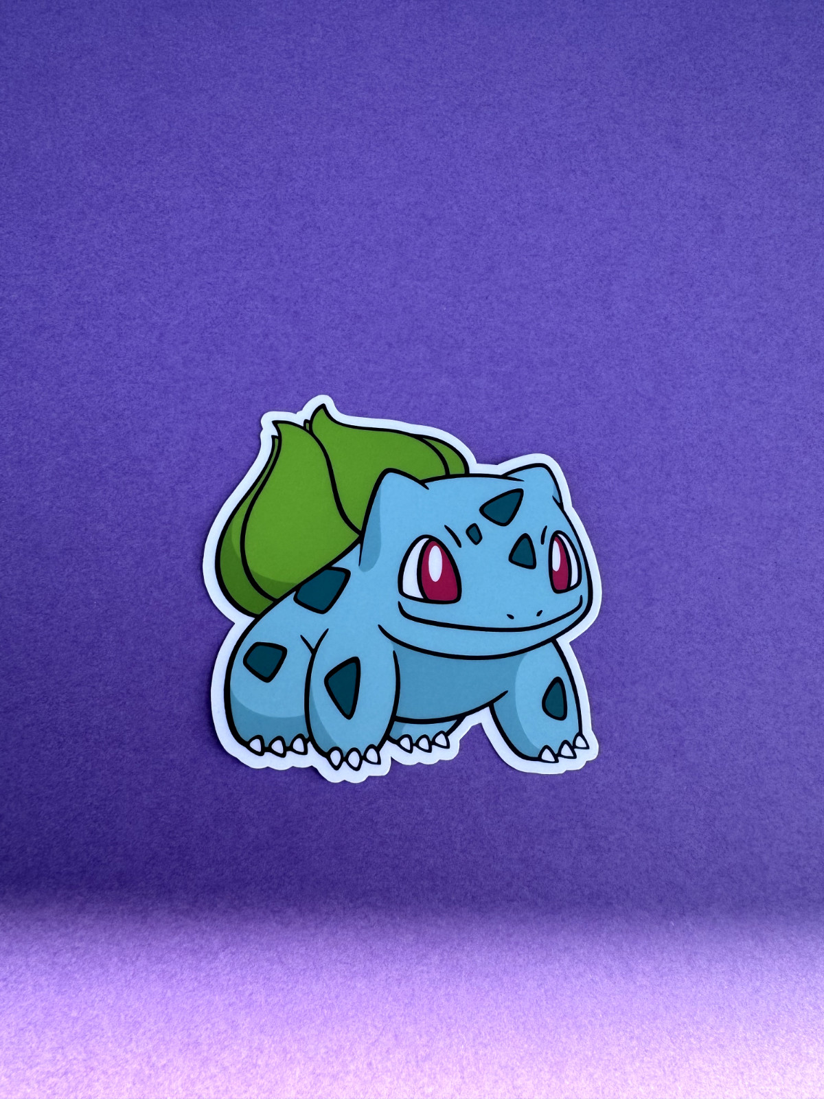Bulbasaur Sticker – Laminated – laptop, book, tumbler, Pokemon sticker