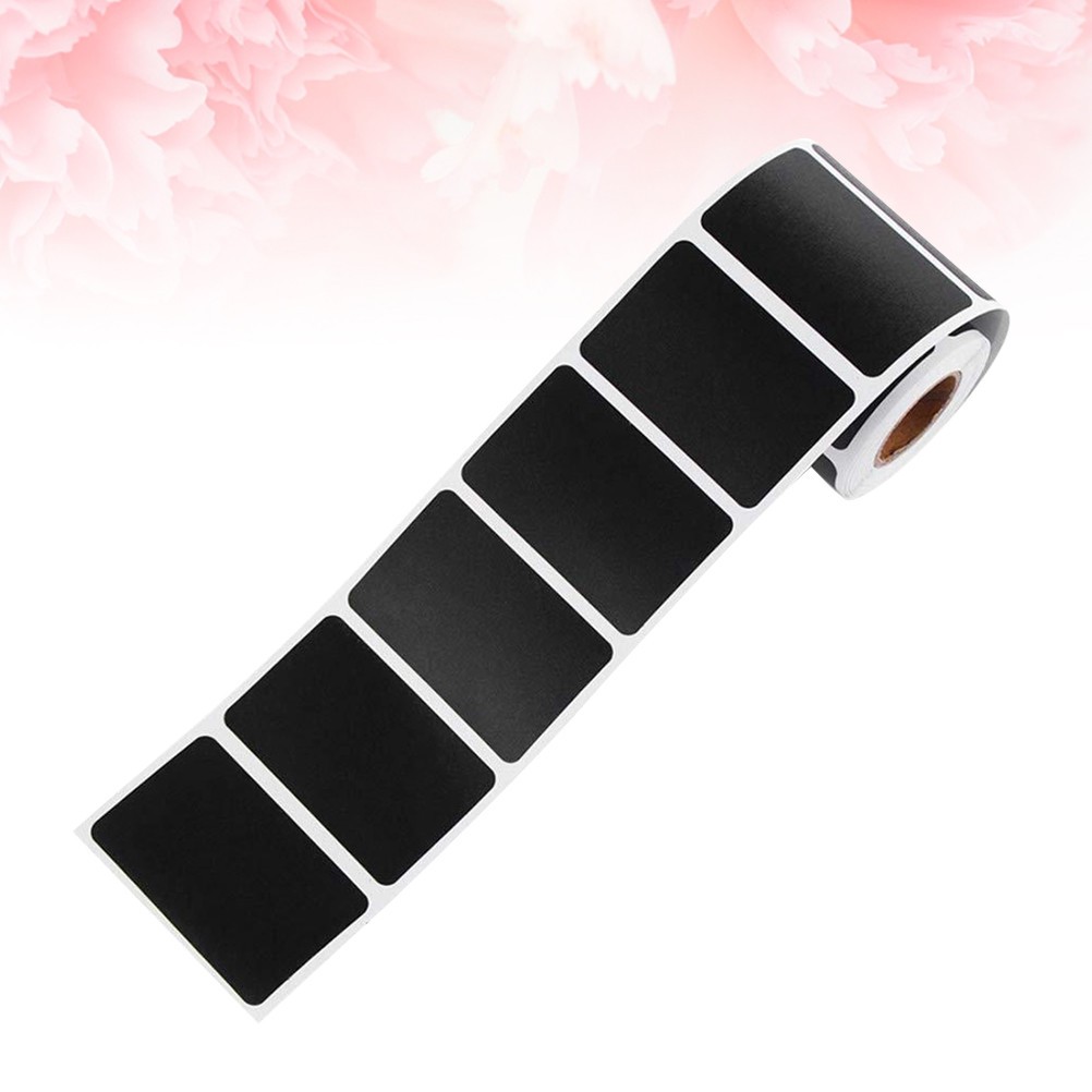 300 Pcs/Roll Rectangular Chalkboard Labels
