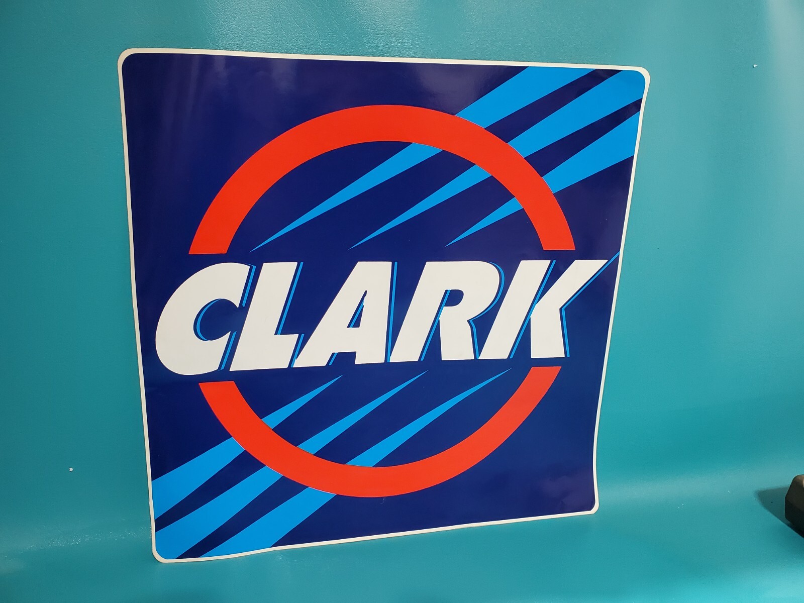 Clark Gas Station Logo STICKER LARGE Gas Pump 16″ X 16″ Oil