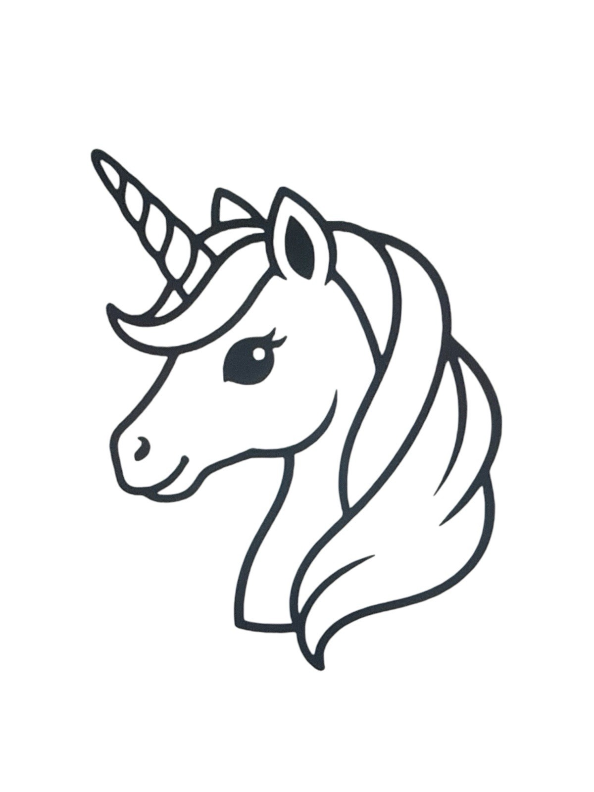 Unicorn girl Decal for car Windows Laptops most Smooth Surfaces