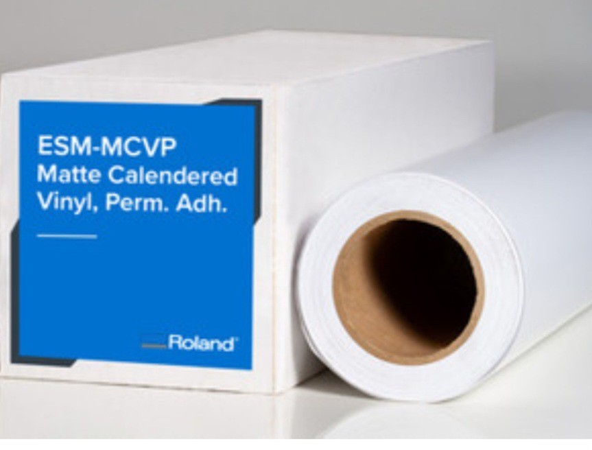 Matte Cal Vinyl, Perm Adhesive, 30in x 150ft