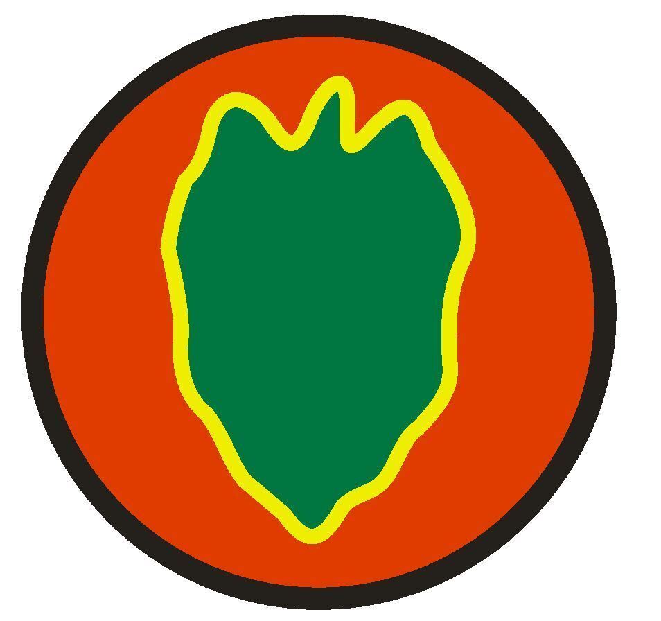 24th Infantry Division Sticker Decal M20