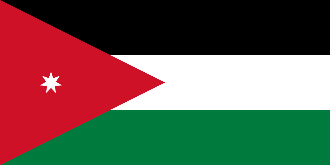 Jordan Country Flag Vinyl Decal Sticker Car Truck Bumper Laptop Tumbler Mug