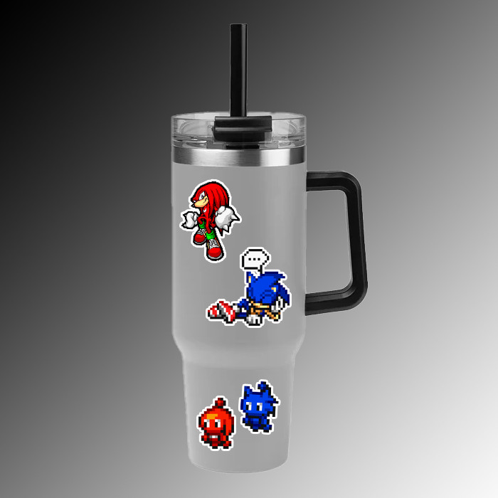 Sonic the Hedgehog Waterproof Vinyl Stickers Set 5