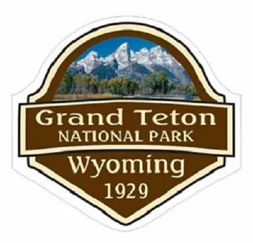 Grand Teton National Park Sticker Decal R1083 Wyoming YOU CHOOSE SIZE