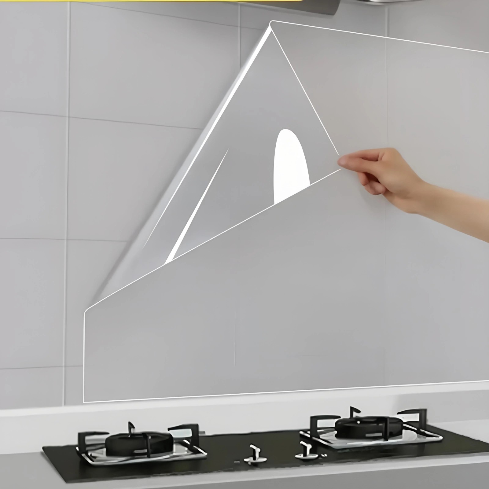 45cm Kitchen Stove Protector Sticker Heat Resistant Oil Proof Wallpaper