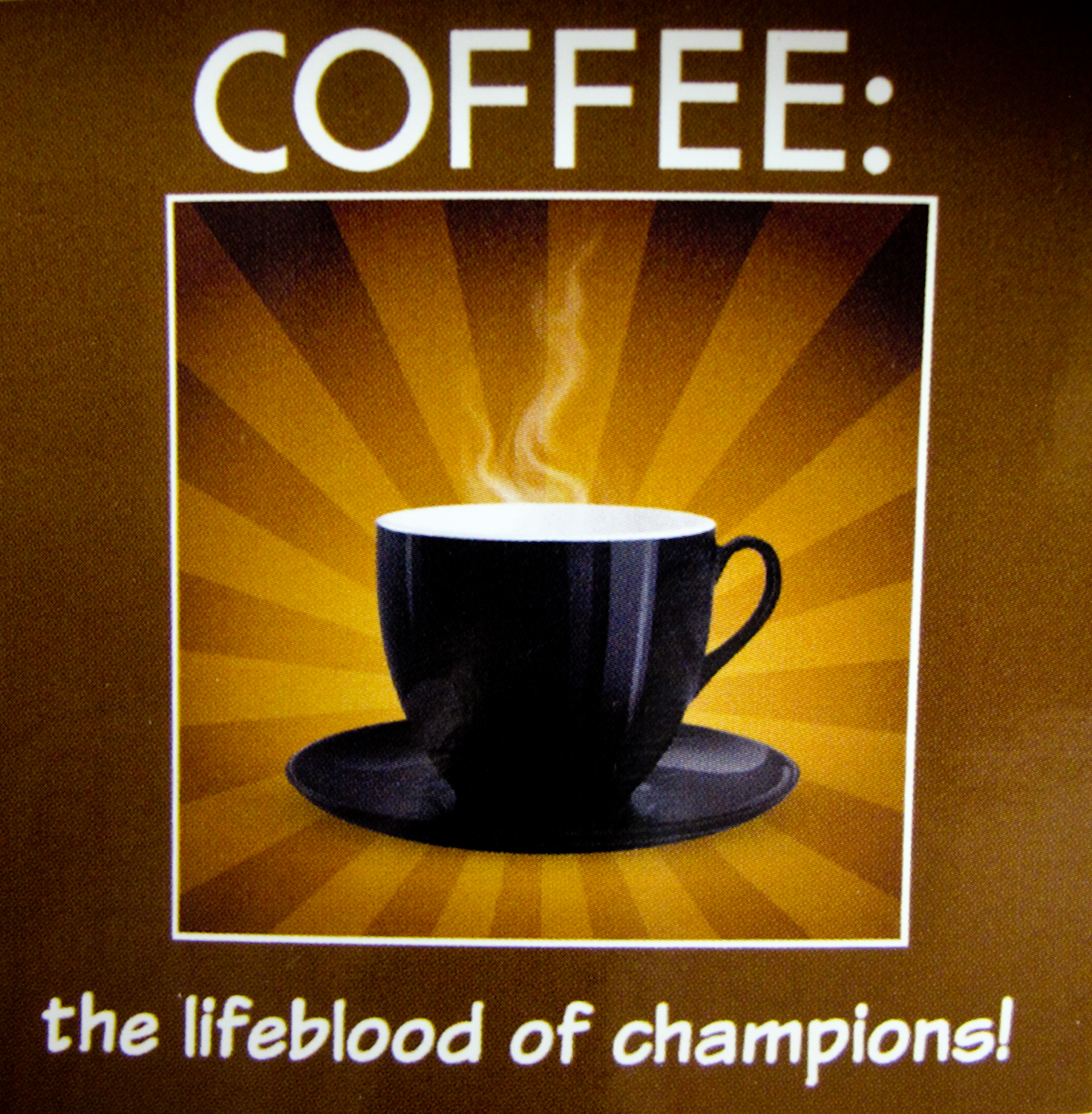 Coffee addict vinyl sticker bumper fanatic gift lover starbucks keurig k-cup
