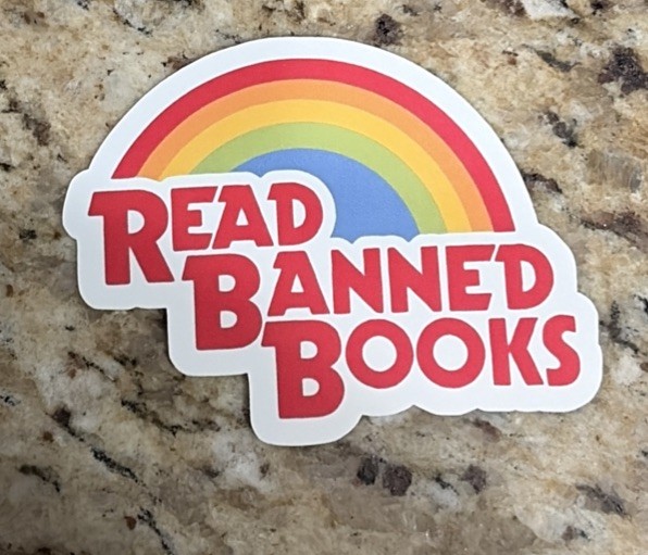 Read Banned Books 3” Sticker