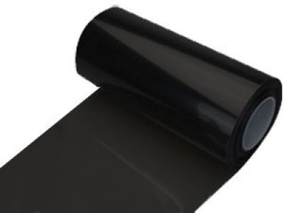 12×48 Inch Dark Black Self Adhesive Stretchable Sticker Decal for Lights