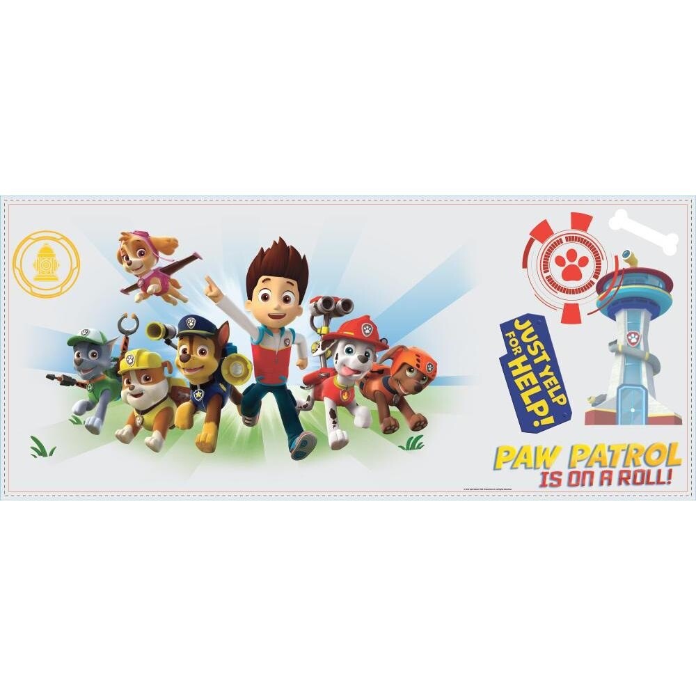Paw Patrol GRAPHIX GIANT Wall Decals Zuma Rocky Skye Chase Marshall Rubble Decor