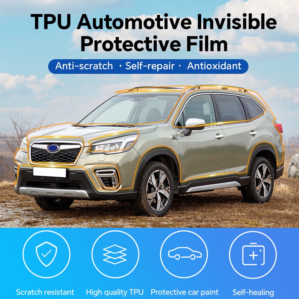 For Subaru Forester 2019-2021 Full Car Precut Paint Protection Film Clear PPF