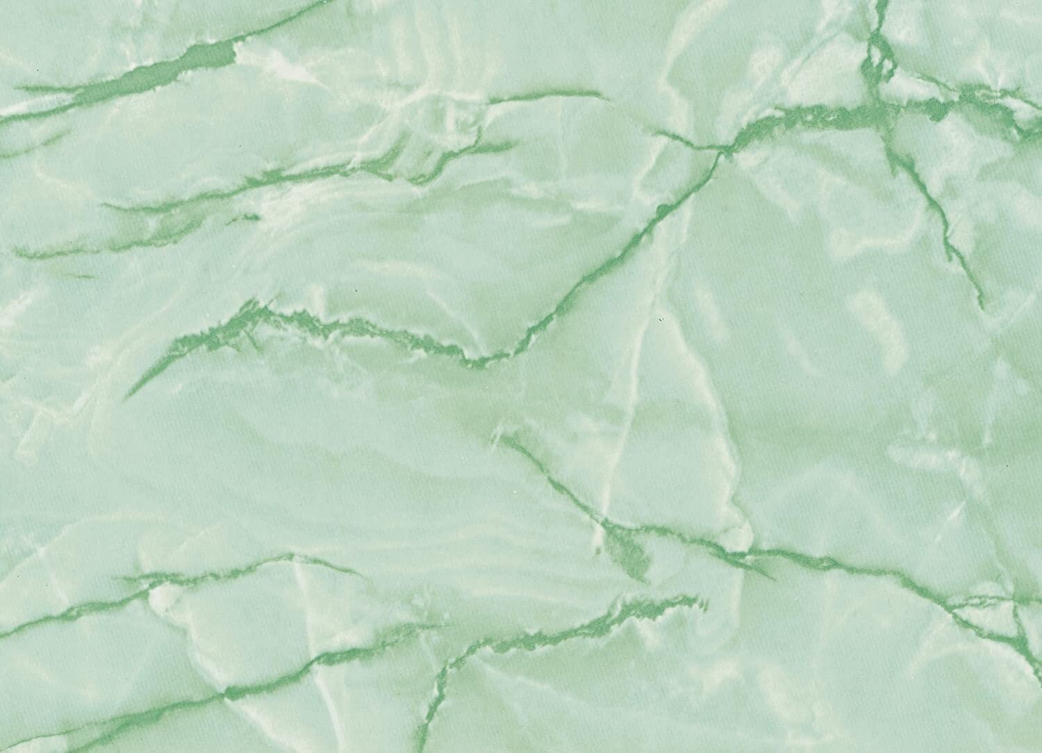 New D- C- Fix 2 FT Roll Mint Marble Adhesive Vinyl Film Surface Cover