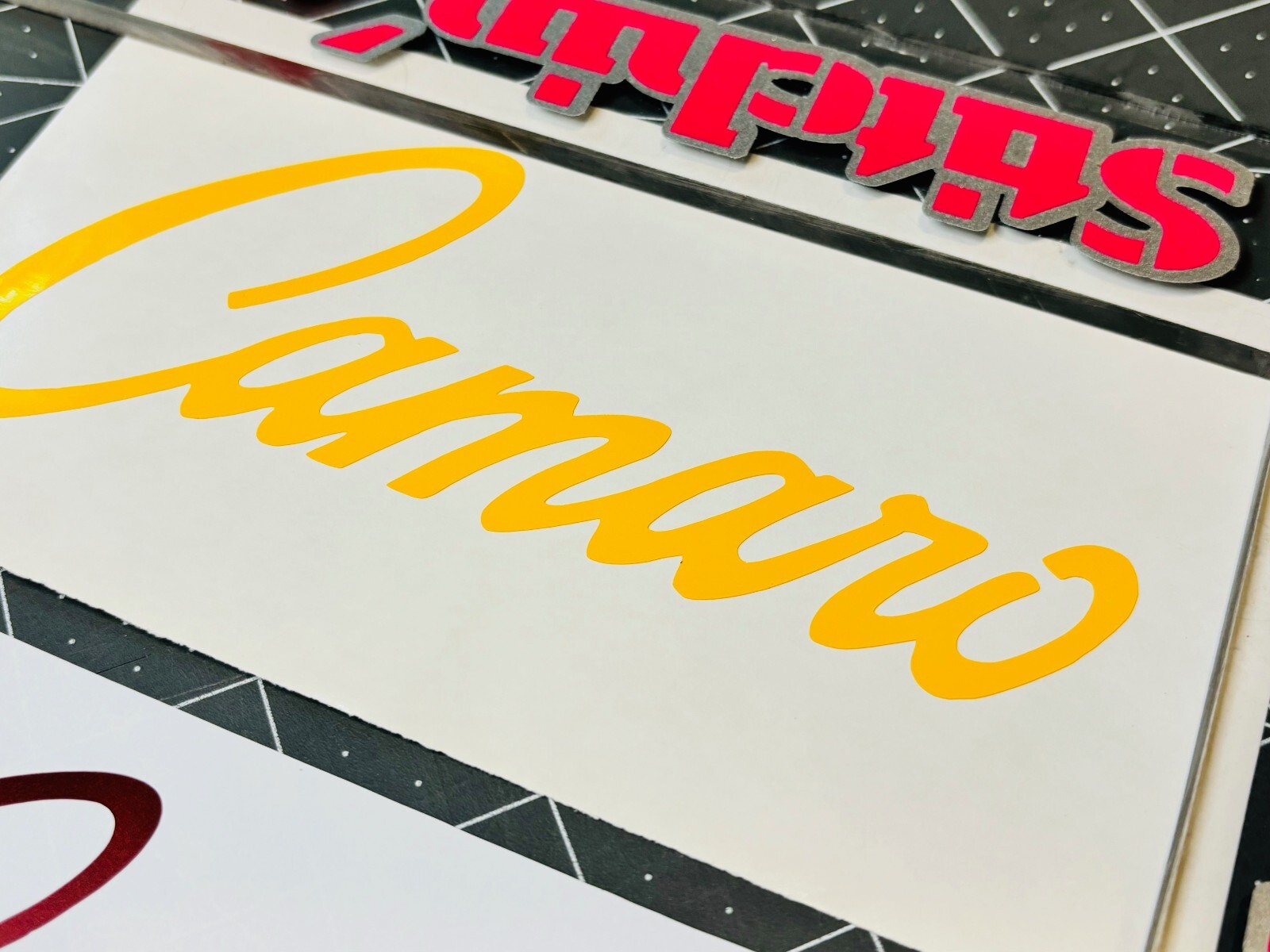 Camaro Vinyl Decal Many Sizes/Colors Buy 2 Get 1 Free FREE Ship
