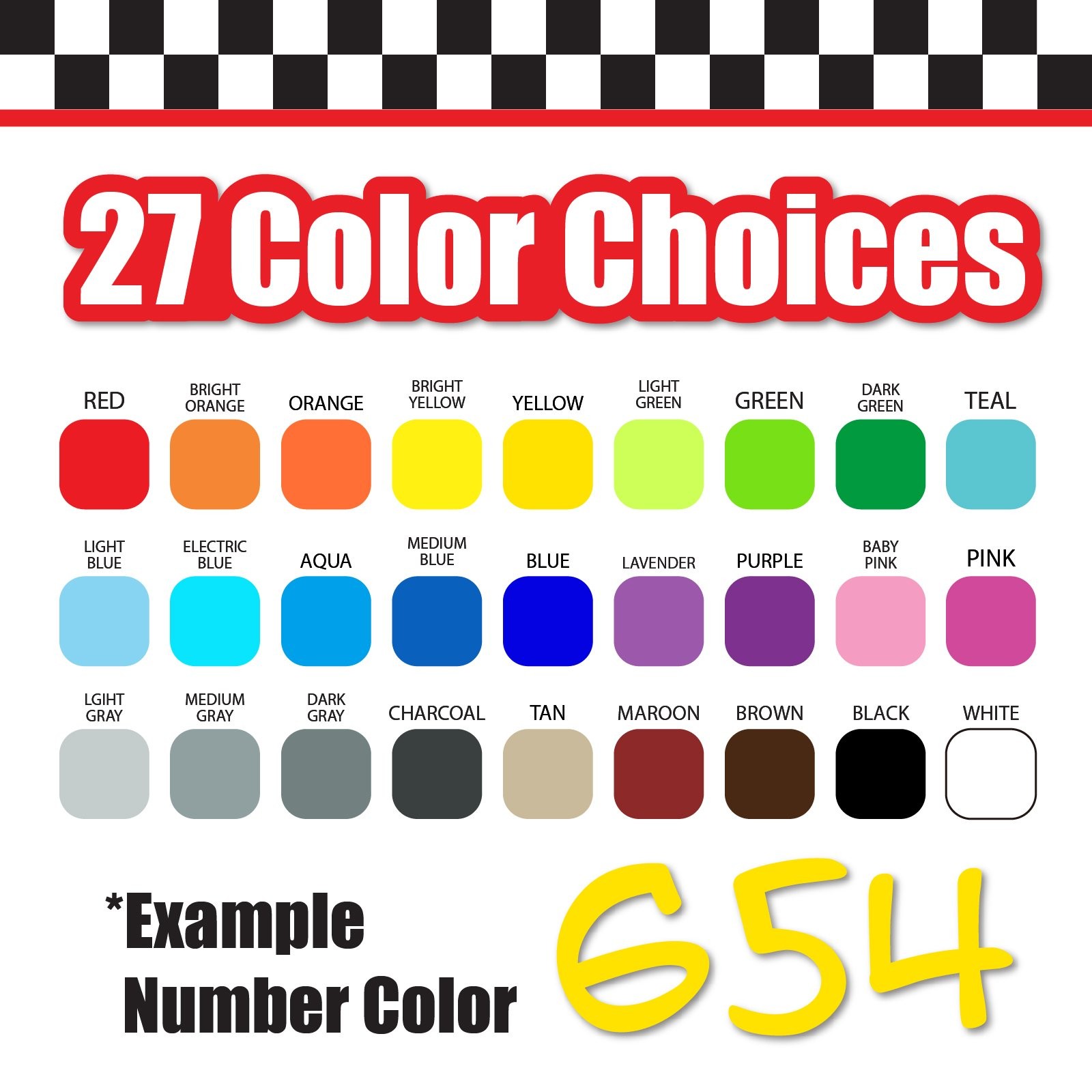 3x 3 Digit Custom Single Number Stickers Decal Locker Door Mailbox Anime Ace