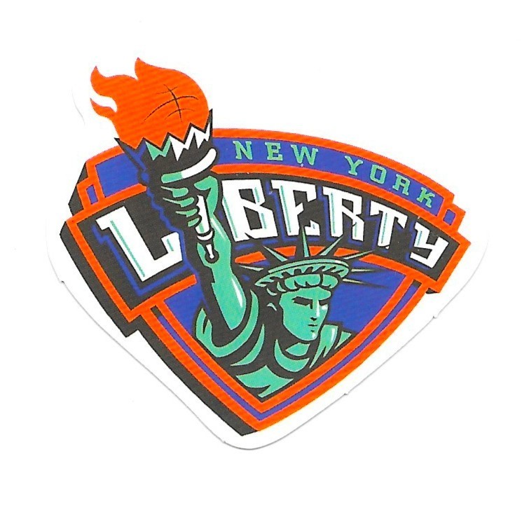 New York Statue of Liberty Basketball Die Cut Vinyl Sticker Decal Sports