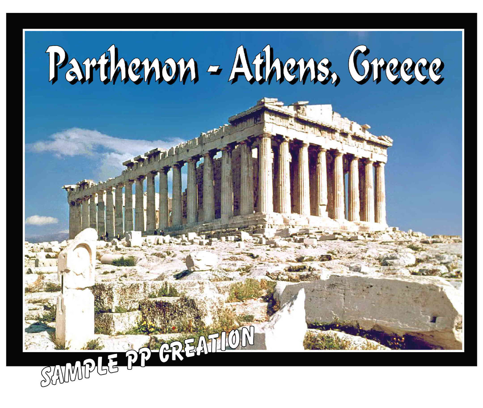 PARTHENON ATHENS, GREECE PHOTO FRIDGE MAGNET 4 X 3 inches TRAVEL