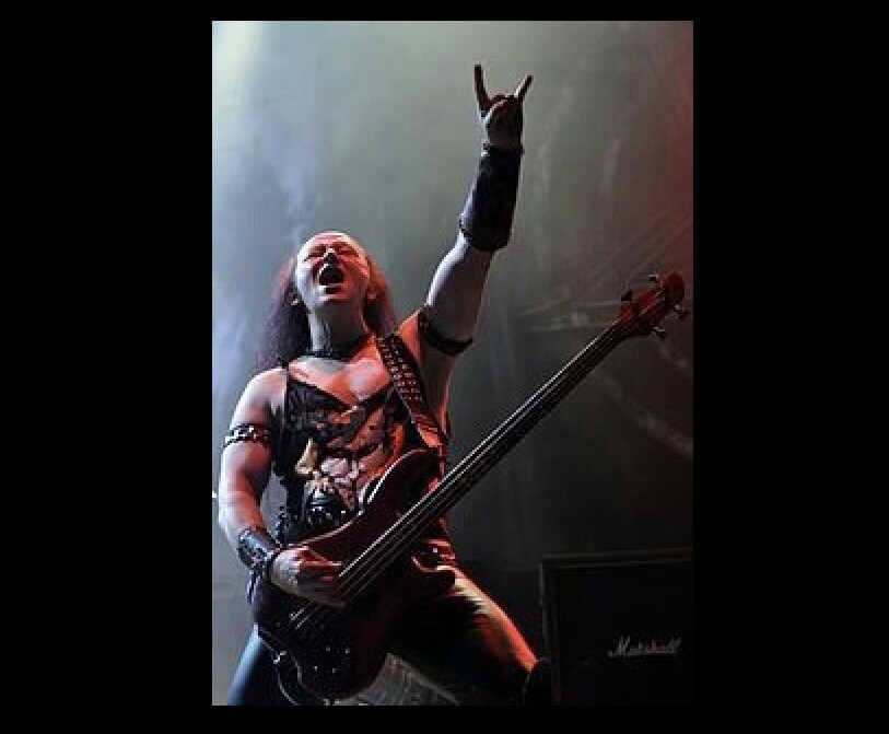 VENOM STICKER XL 8 INCH METAL BAND STICKER VENOM BLACK METAL SLAYER MAYHEM SATAN
