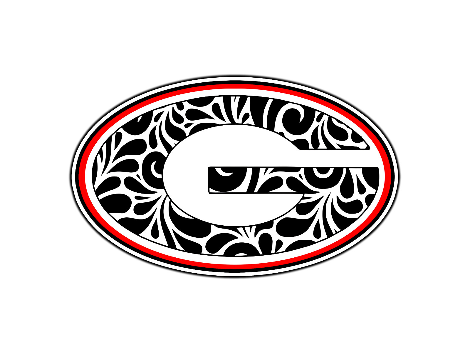 Georgia Bulldogs G Cute Logo College Sticker Waterproof Vinyl Decal Die-Cut Car