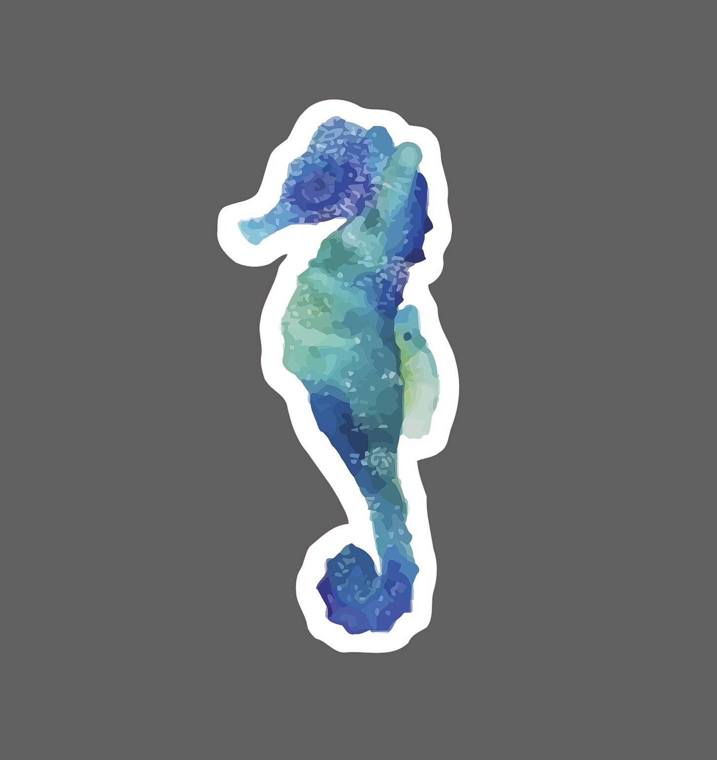Sea Horse Sticker Ocean Creature Waterproof – Buy Any 4 For $1.75 Each Storewide