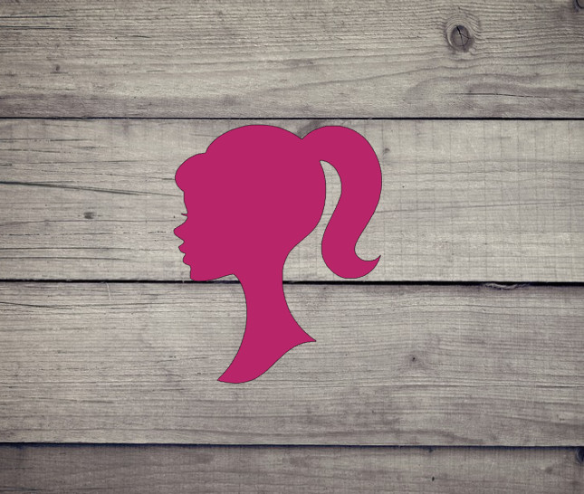 Barbie Head Decal – It’s a Barbie World – Vinyl Decal – Cars, Laptops, Stanley
