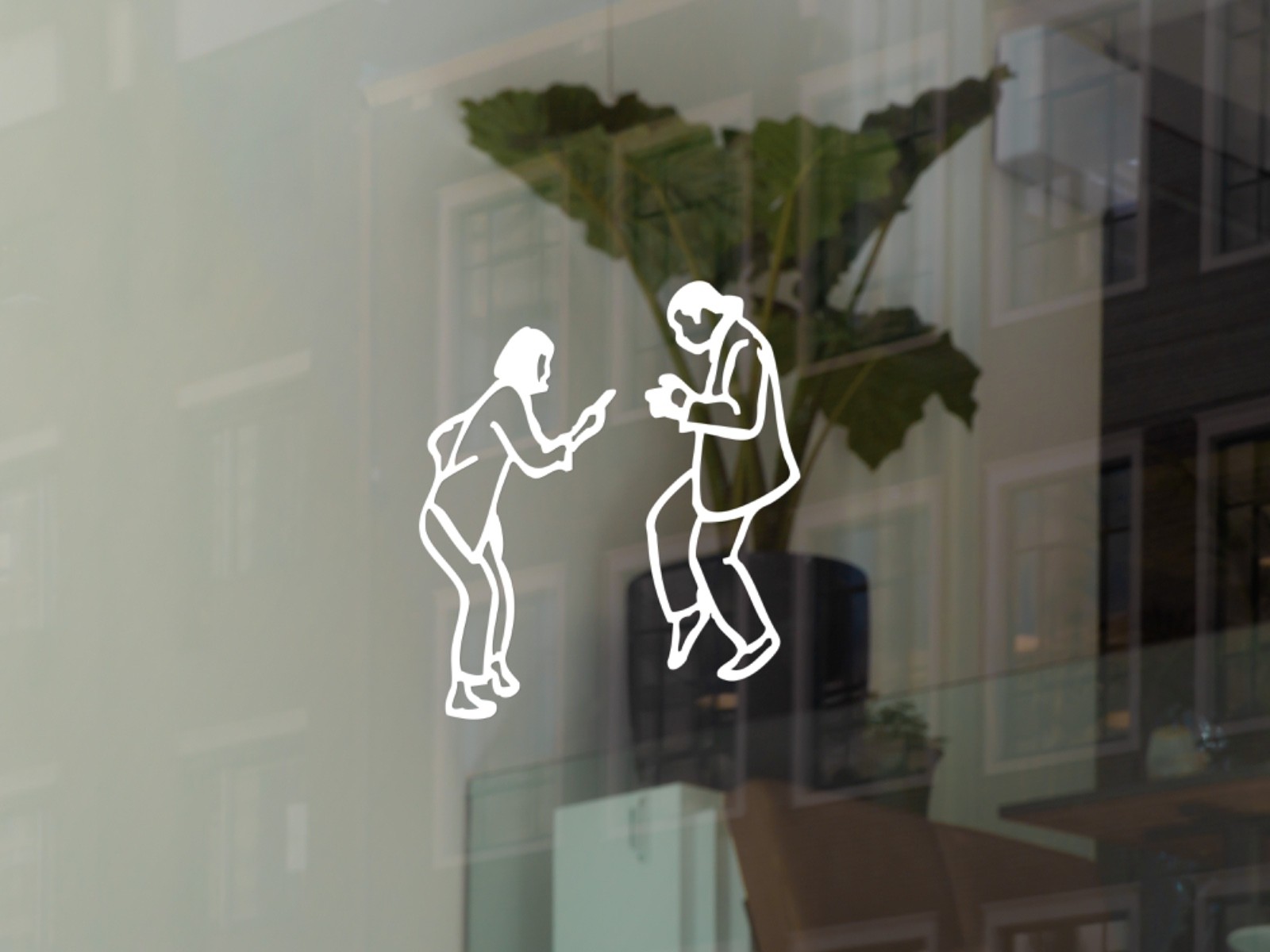 Pulp Fiction Dancing Sticker | Snowboard Motocross Motorcycle Car ATV Racing Bik