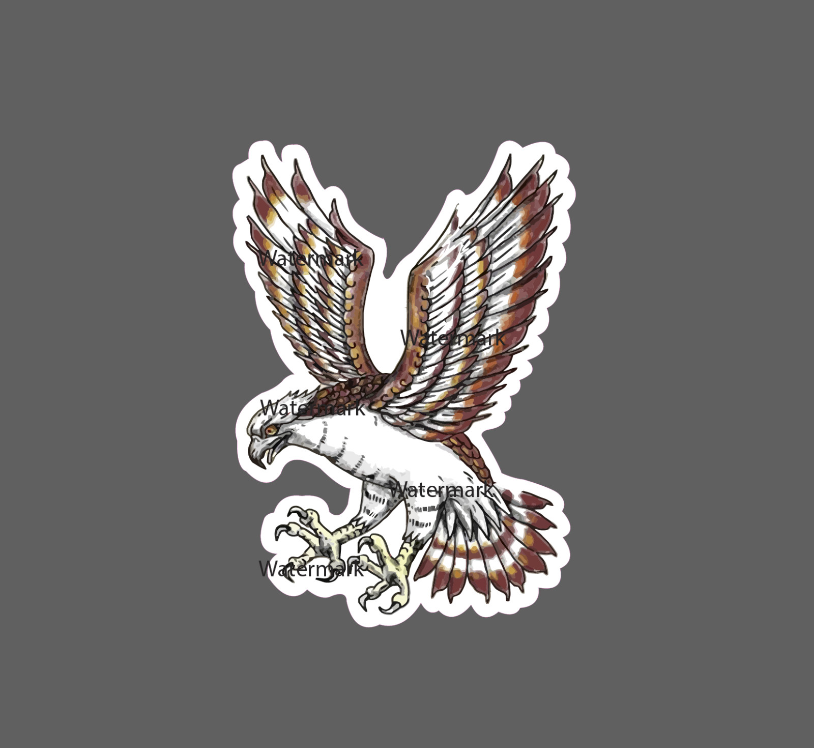 Falcon Sticker Bird Animal Waterproof NEW – Buy Any 4 For $1.75 EACH Storewide!