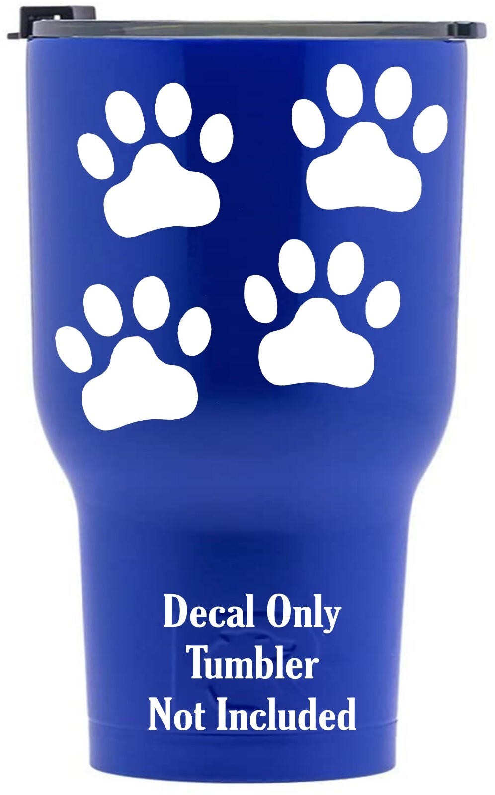Pet Paw Print Decals Dog Cat Stickers for Car Laptop Tumbler