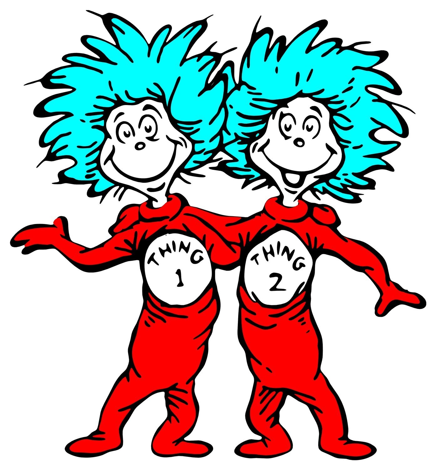 Dr Seuss sticker weatherproof bumper vinyl decal