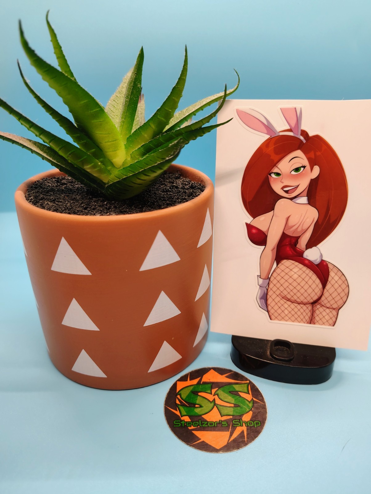 (4.5 Inches) Kim Possible (Bunny Suit) – Water-Resistant Vinyl Sticker
