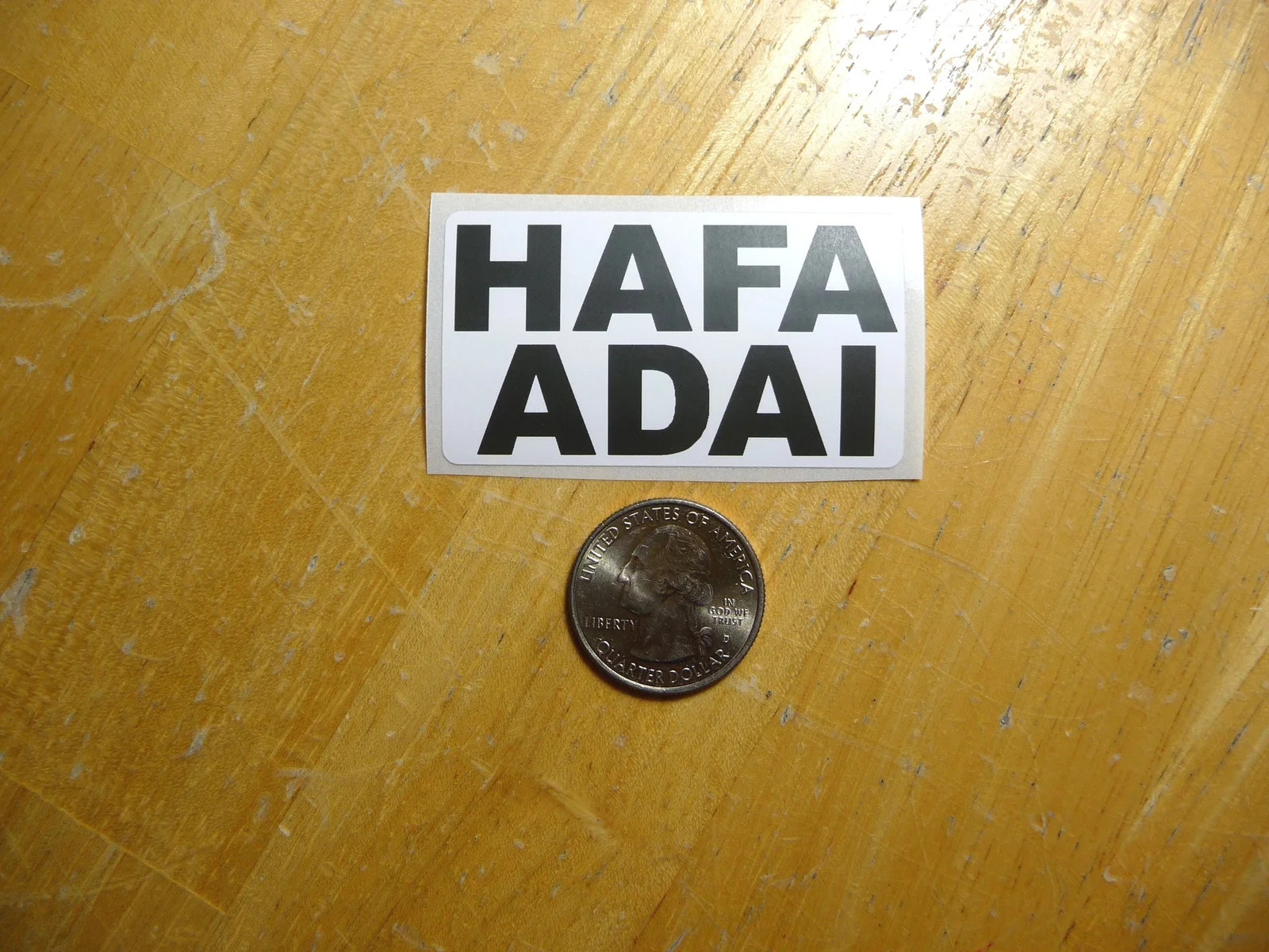 HAFA ADAI STICKER DECAL 1 – 50 BULK PACK FUNNY GREETING PACIFIC
