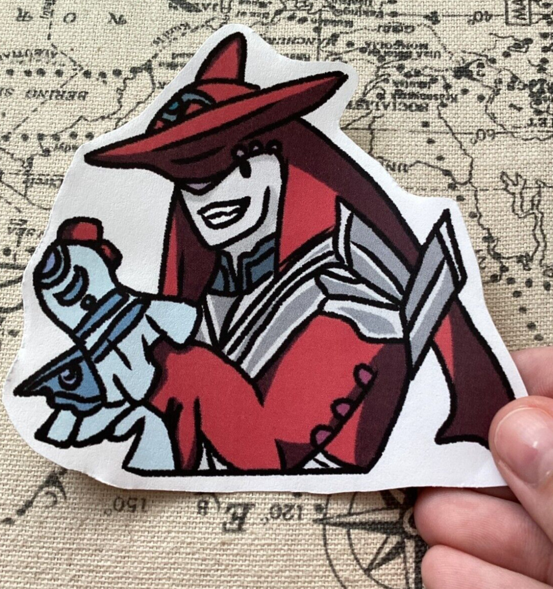Legend of Zelda Fan Art -TOTK Sticker Prince Sidon Sticker – Free Shipping