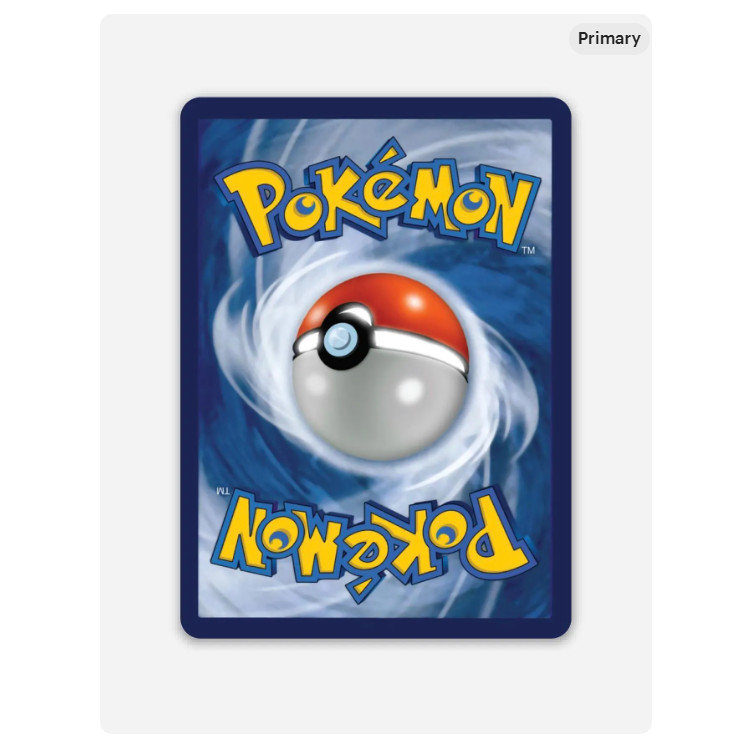 3″ Pokémon Sticker Card Decal TCG Matte Finish Dishwasher Safe