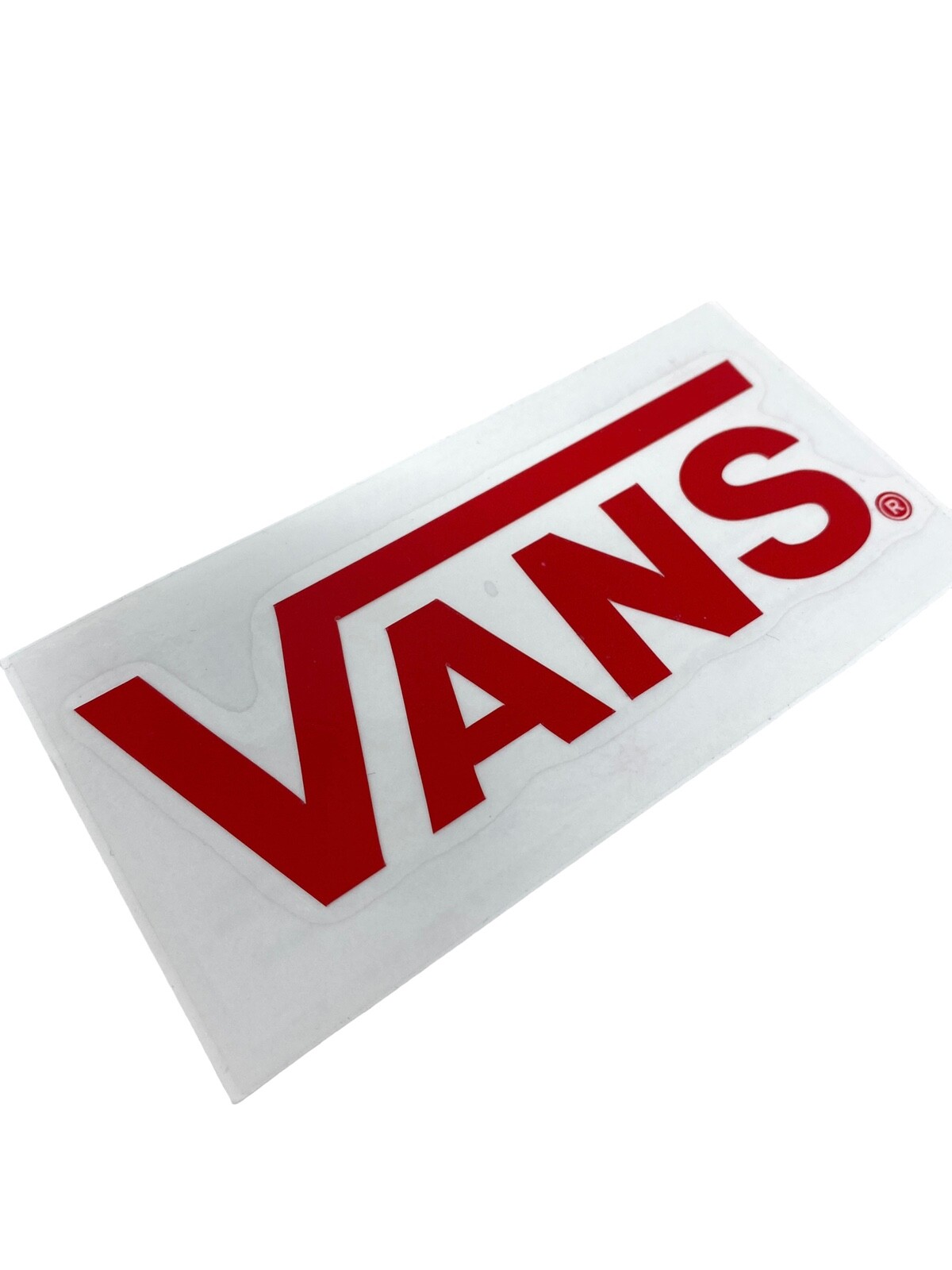 VANS Transfer Sticker Vinyl Logo Red VN0009M7NOA