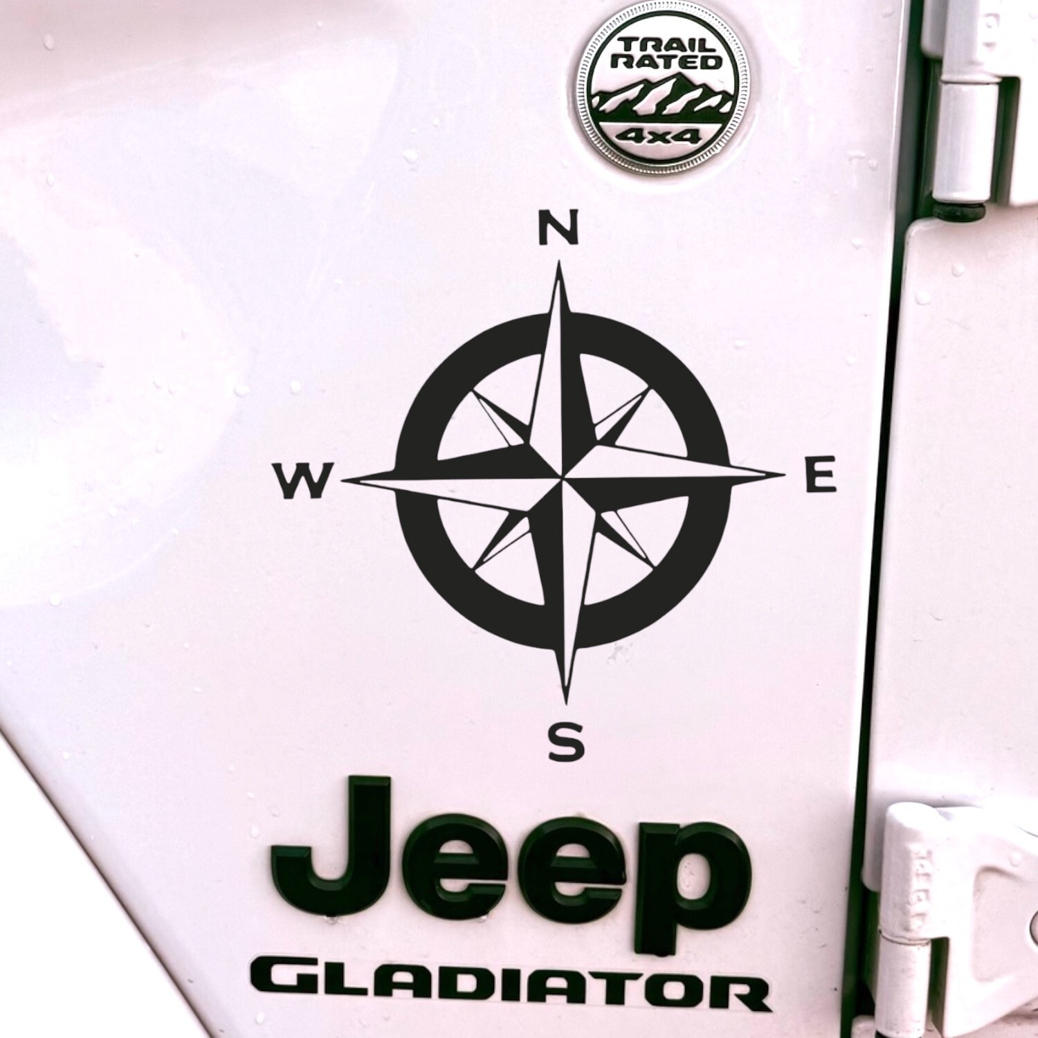 COMPASS VINYL DECAL FOR Truck SUV Bumper Wall Laptop Home Decor