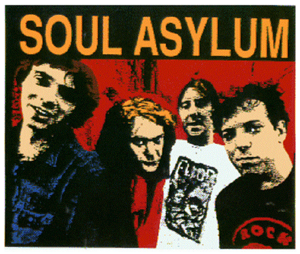 Sticker – Soul Asylum Cartoon Group Photo Alternative Rock 90s Decal Gift #23033
