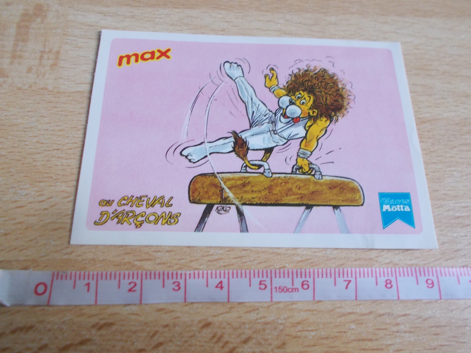 Sticker Glaces Motta – Max Aux Games Olympics – Horse D’Pommel
