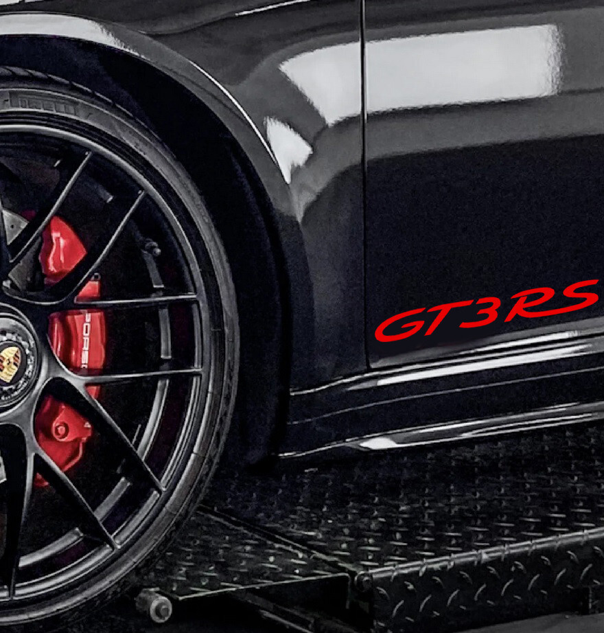 Porsche GT3 RS Decal Set – High-Quality Vinyl Stickers (Non-OEM) for 911 GT3 RS