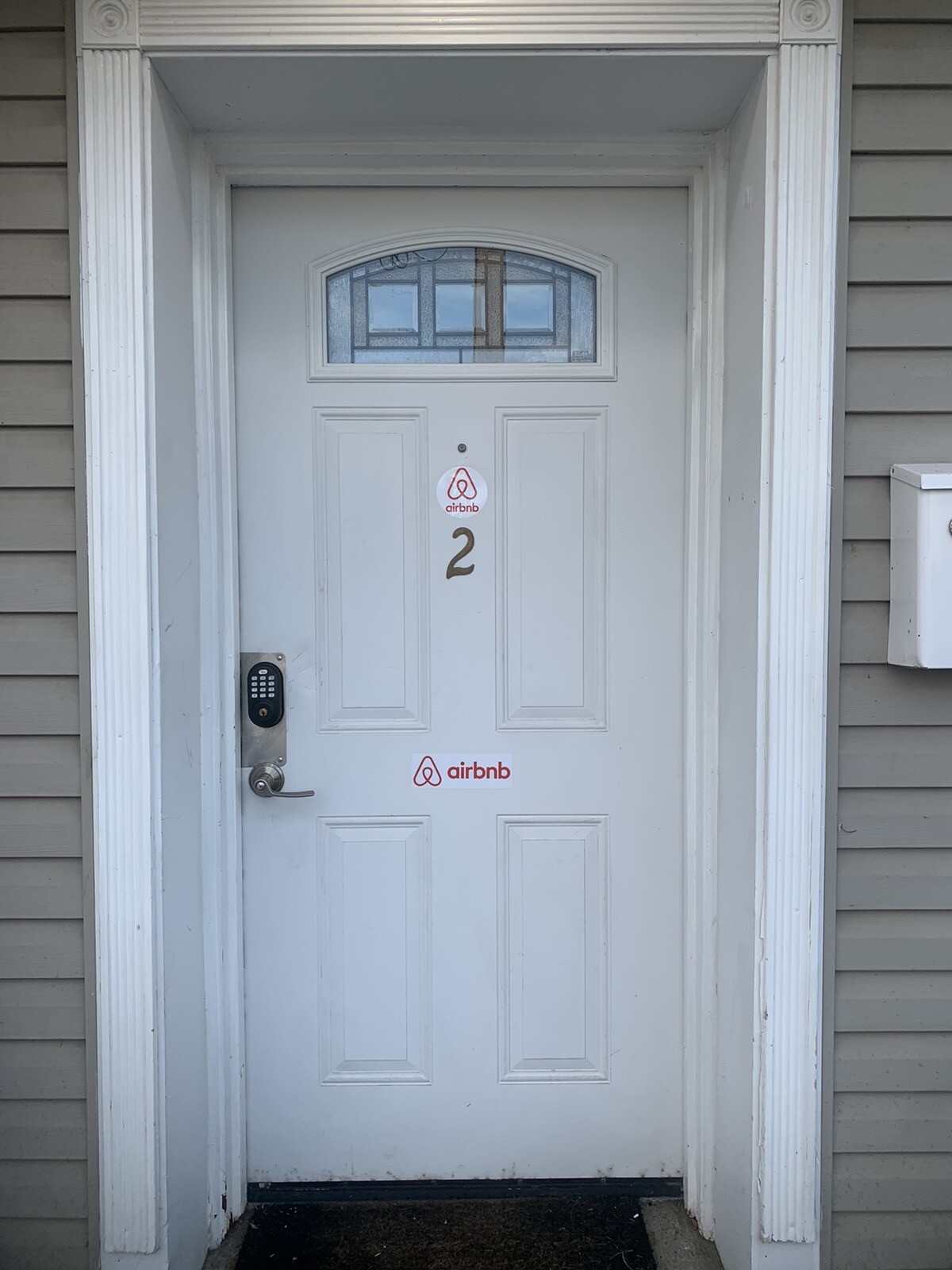 Welcome Alert Attract Guests To Airbnb Door Window Wall Mail Box Vinyl Sticker
