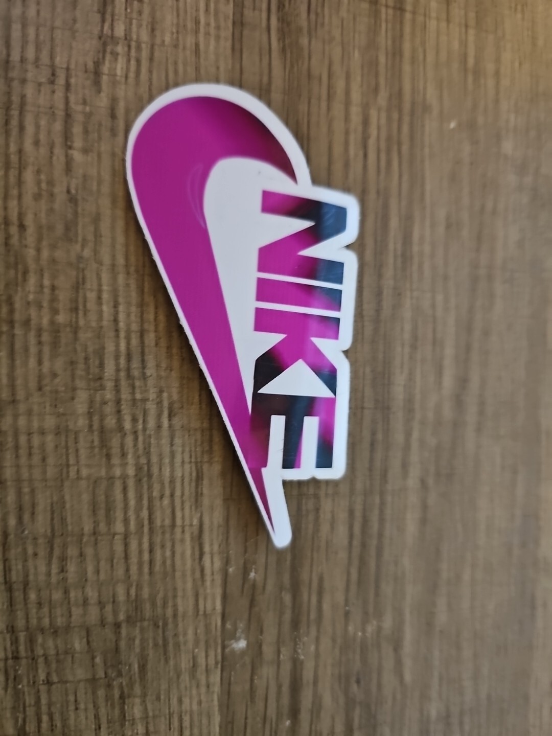 Pink/Black Nike Vinyl Sticker