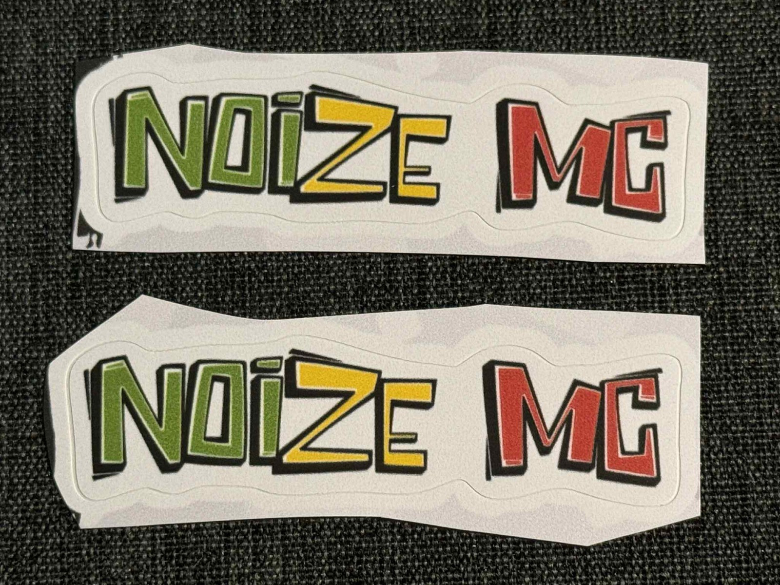 Lot (2) NOIZE MC 3/4″ x 2 7/8″ Logo Stickers FREE! Ivan Aleksandrovich Aleksey