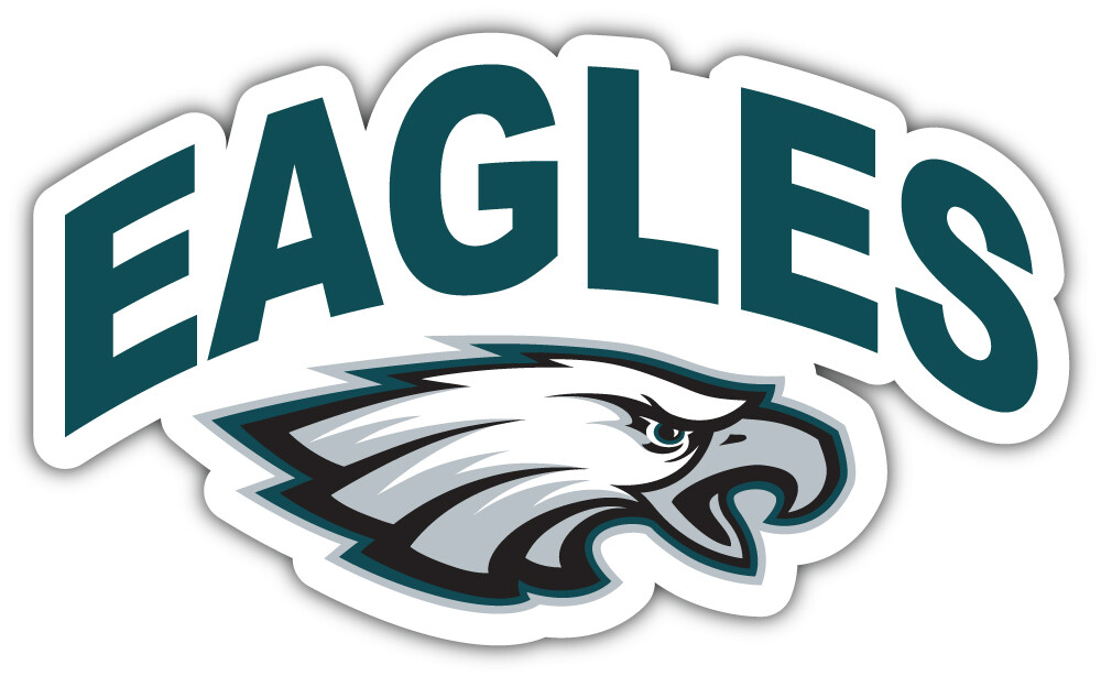 Philadelphia Eagles NFL Sport Car Bumper Sticker Decal ”SIZES”