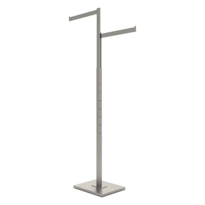 Econoco K90-SC 2-Way Garment Rack with Straight Arms