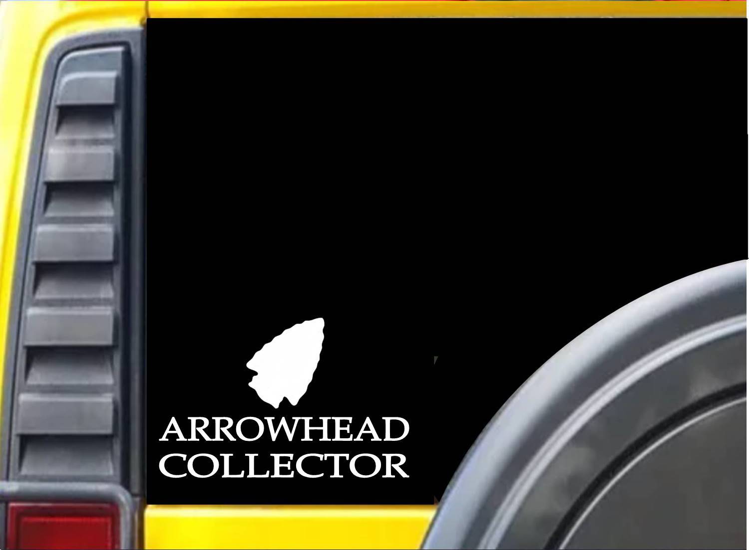 Arrowhead Collector K538 6 inch Sticker decal